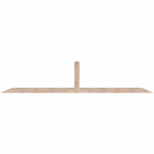 Ekena Millwork Portland Smooth Timber Gable Bracket, Douglas Fir, 108"W x 22"H x 3 1/2"D x 3 1/2"F, 5/12 Pitch GBW108X22X0404POR00SDF - main